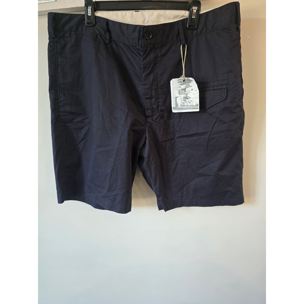 Engineered Garments Navy Blue Cotton Utility Shorts Mens XXL Made in NY NEW